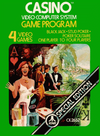Casino Atari 2600  box art